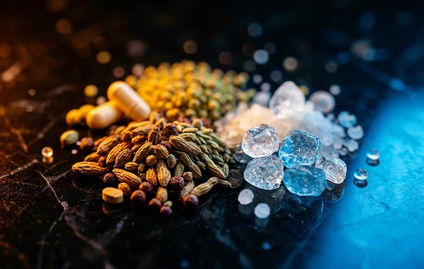 Natural ingredients for men's wellness