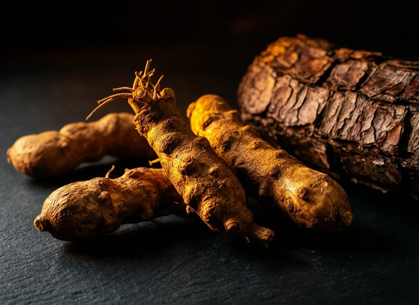 Raw botanical ingredients for Indovita formulas